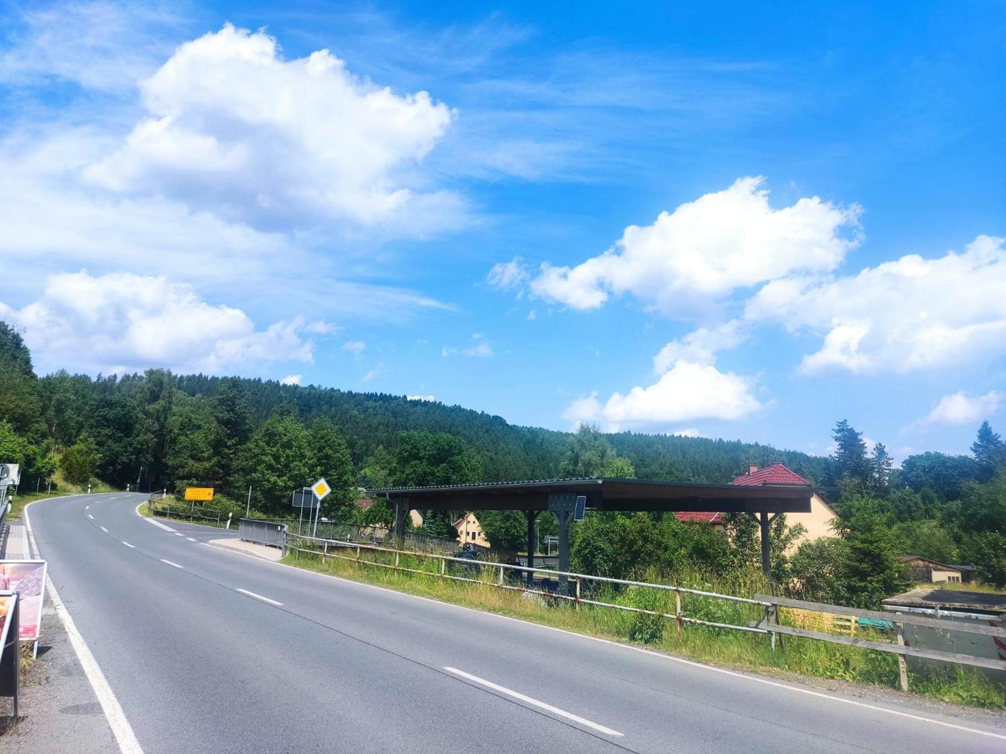 Ferienwohnung Am Hofladen Hellendorf - Saechsische Schweiz Bad Gottleuba Exterior foto